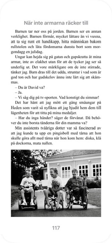 E-bok (EPUB) David Lega - när armarna inte räcker till