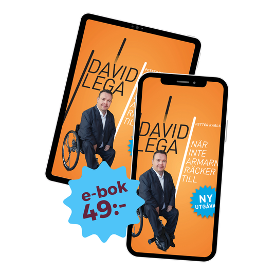 E-bok (EPUB) David Lega - när armarna inte räcker till